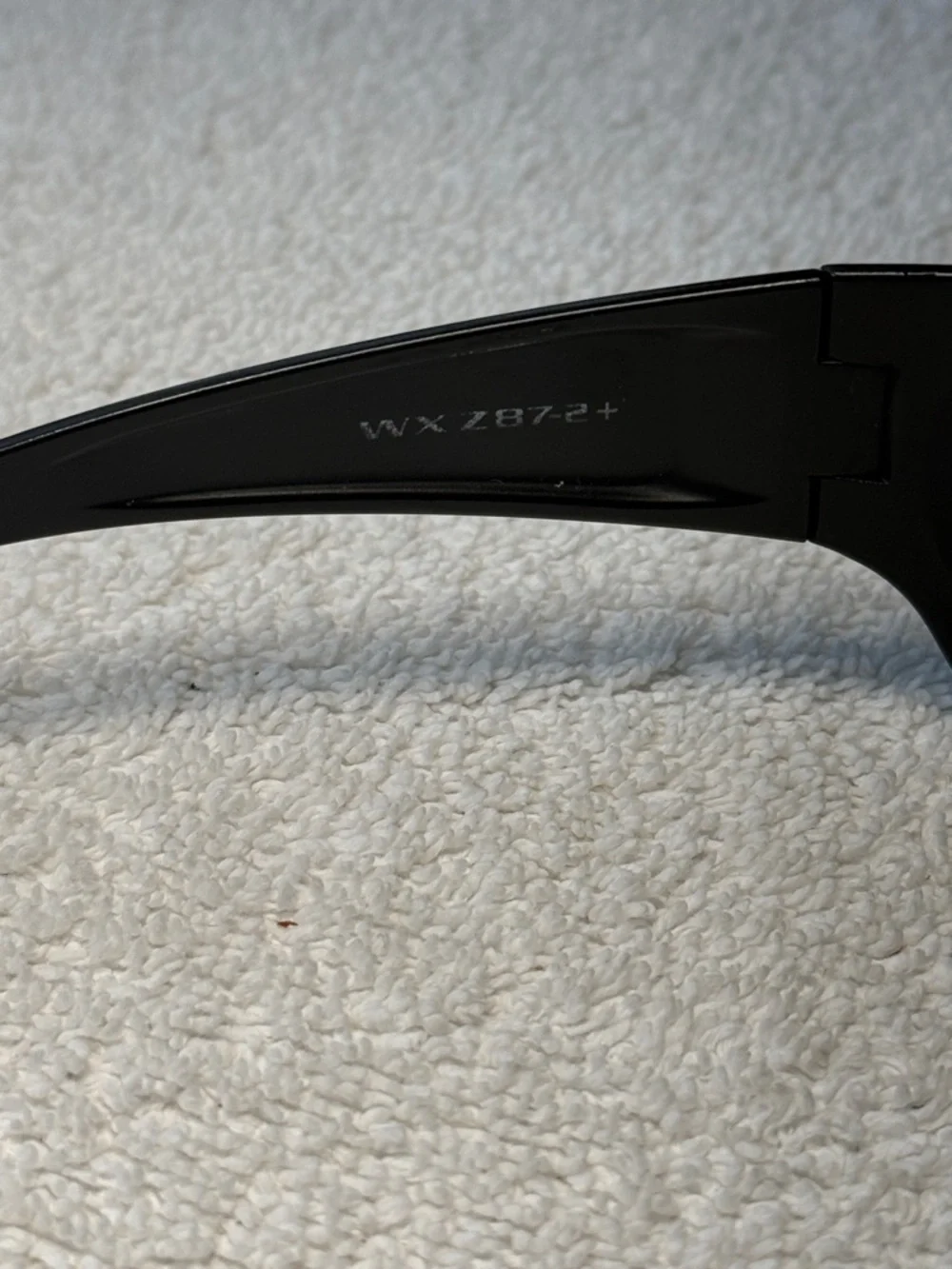 Wiley X Omega Black Tactical Wrap Sport Shock Designer Sunglasses